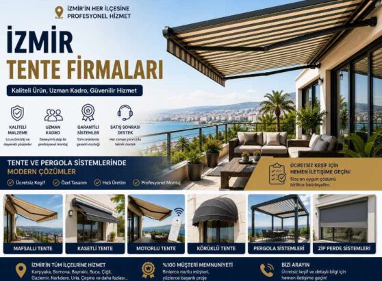 İzmir Tente Firmaları