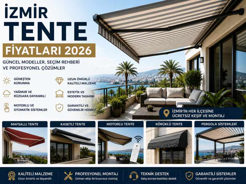 İzmir Tente Fiyatları 2026
