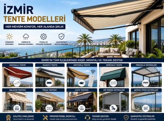 İzmir Tente Modelleri