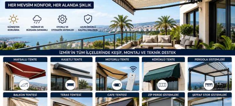 İzmir Tente Modelleri