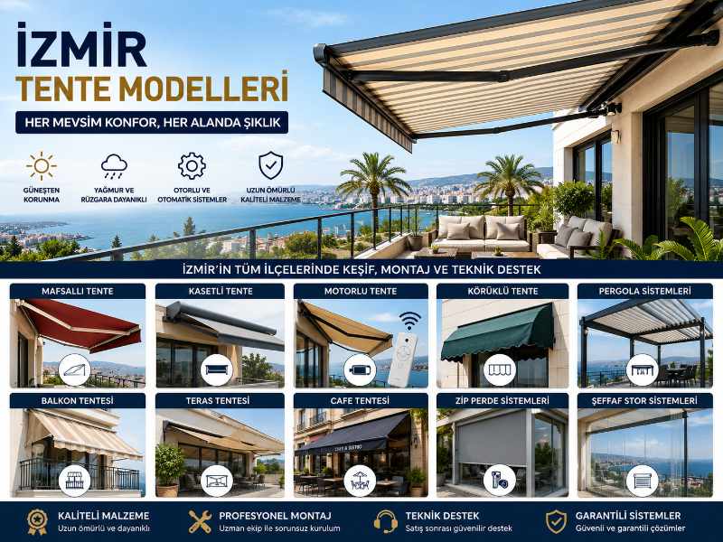İzmir Tente Modelleri